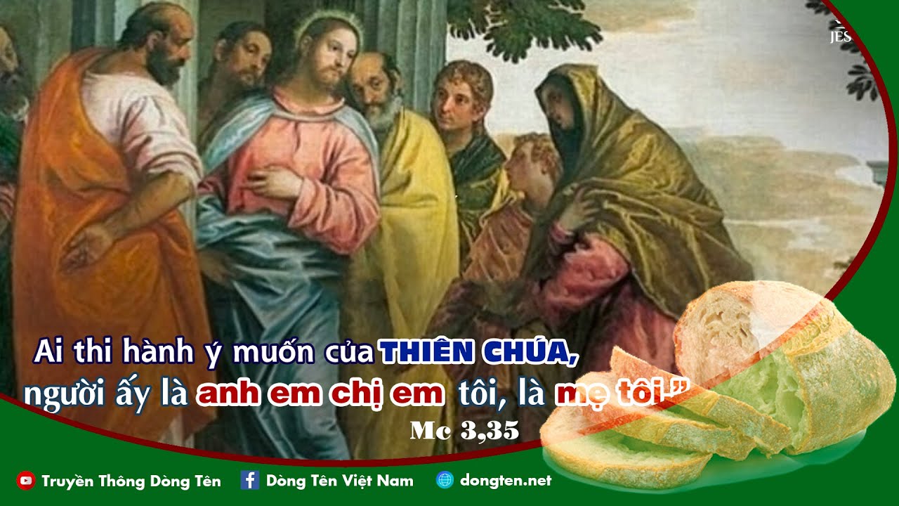 Manna: Đây là mẹ tôi (Thứ Ba Tuần 3 Thường niên - Mc 3,31-35)