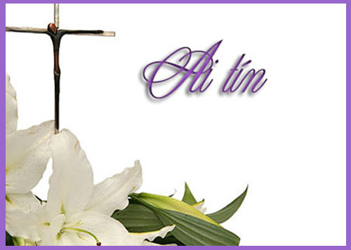 Ai tín: Thân phụ linh mục Phanxicô Xaviê Nguyễn Hai Tính, S.J.