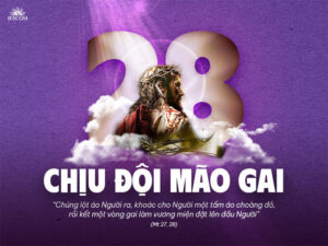 Bài tập Mùa Chay - Bài 28: Chịu đội mão gai Bài tập Mùa Chay - Bài 28: Chịu đội mão gai