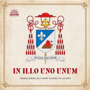 Biểu tượng trên huy hiệu Hồng y của Đức Giáo hoàng Lêô XIV Biểu tượng trên huy hiệu Hồng y của Đức Giáo hoàng Lêô XIV