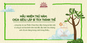 Mầu Nhiệm Sáng – Thứ Năm: Chúa Giêsu Lập Bí Tích Thánh Thể