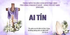 Ai tín: Thân mẫu linh mục Matthia Nguyễn Kim Đoàn, S.J.