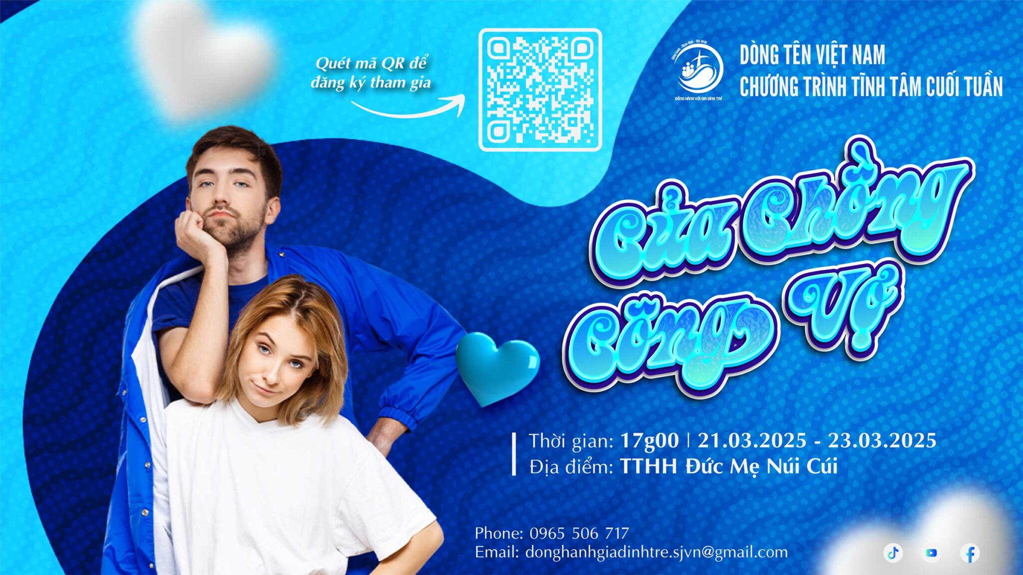 Khóa tĩnh tâm dành cho Gia đình: “Của chồng công vợ”