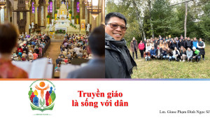 Truyền giáo là sống với dân Truyền giáo là sống với dân