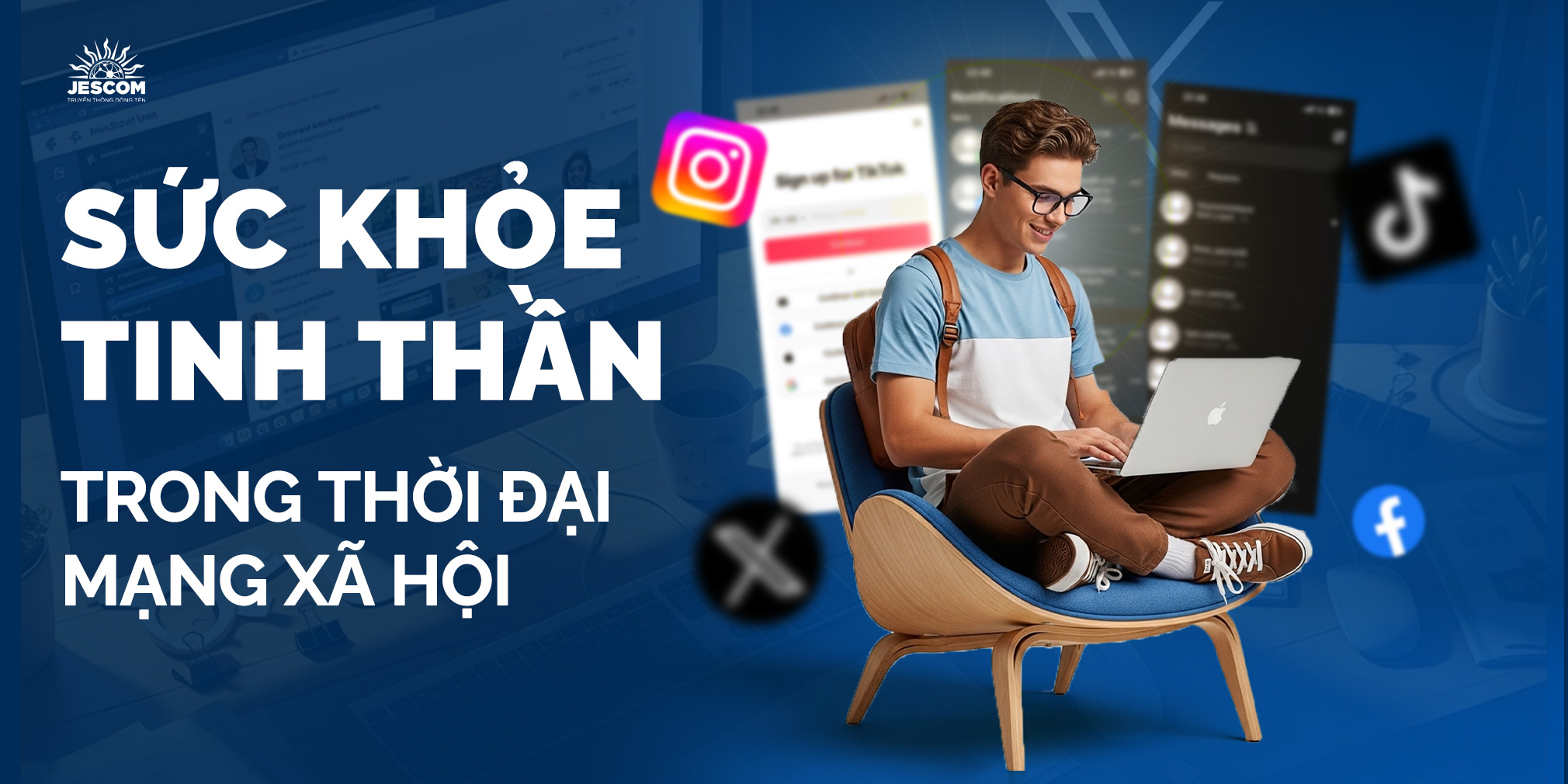 Sức khỏe tinh thần trong thời đại mạng xã hội