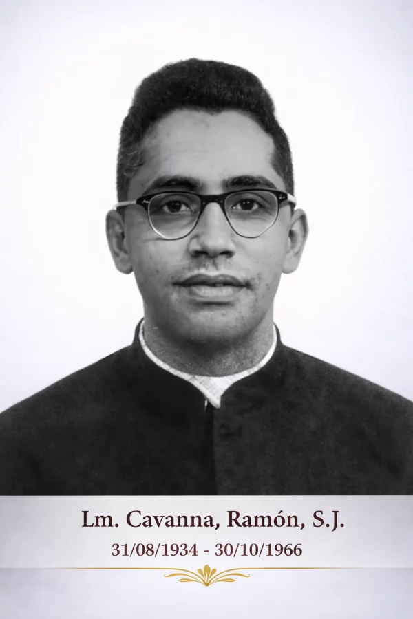 Cha Cavanna, Ramón, S.J.