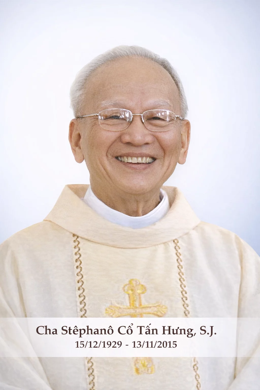 Cha Stêphanô Cổ Tấn Hưng, S.J.